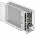 DeLOCK 42624 storage drive enclosure 2.5/3.5" HDD/SSD enclosure Transparent, Drive cases