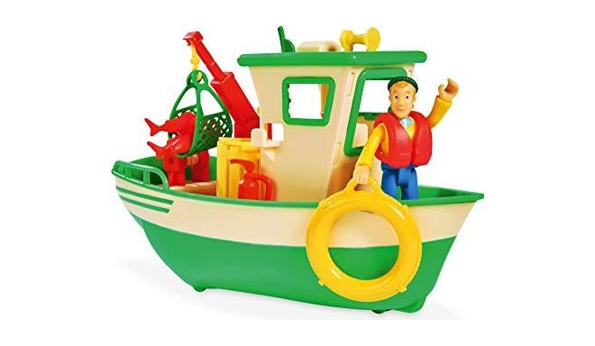 Simba Sam Charlie's fishing boat with figure - 109251074