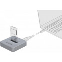 DeLOCK 64000 storage drive docking station Silver