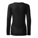 Adler T-särk pikkade varukatega 139 slim must S