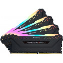 Corsair DDR4 - 64 GB -3600 - CL - 18 - Quad-Kit, RAM (black, CMW64GX4M4D3600C18, Vengeance RGB PRO)