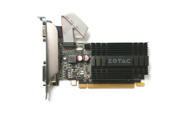Zotac videokaart GeForce GT 710 2GB DDR3 64bit DVI-D/HDMI/HDCP/VGA
