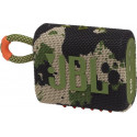 JBL wireless speaker Go 3 BT, camo