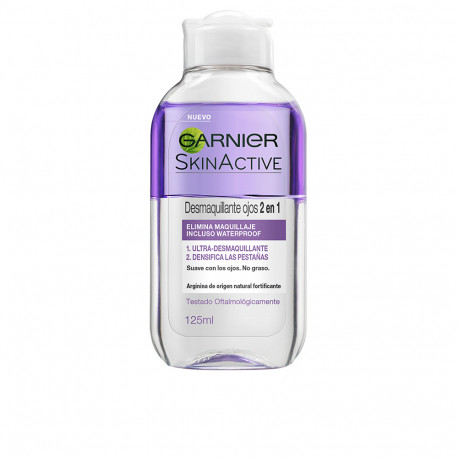 GARNIER SKINACTIVE desmaquillante de ojos 2en1 125 ml