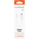 Vivanco adapter USB-C- 3,5mm 10cm (61764)