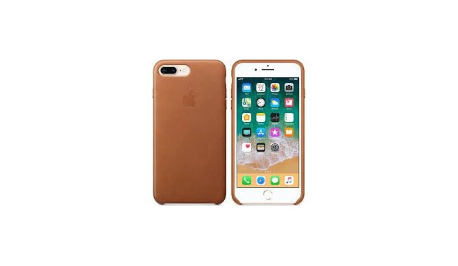 Apple iPhone 8 Plus/7 Plus Leather Case MQHK2ZM/A Brown
