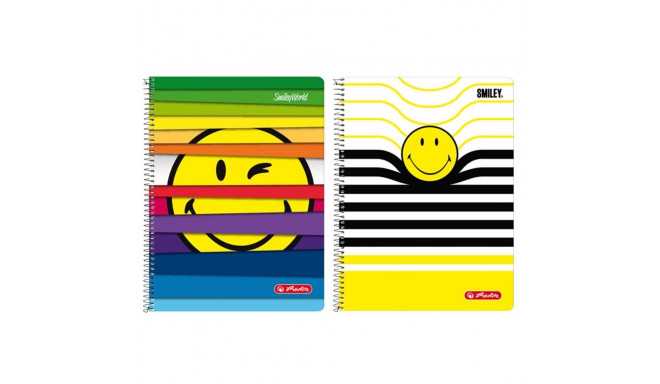Herlitz spiraalkaustik A4/80 jooneline Smiley