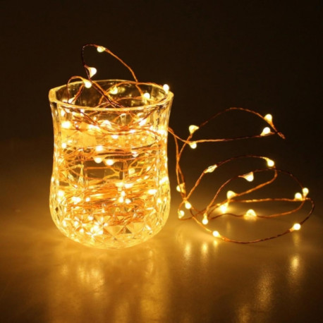 LED рождественская гирлянда - медный провод 2