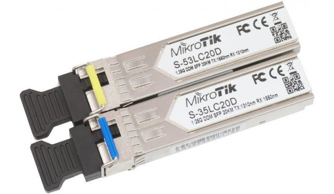 NET TRANSCEIVER SFP PAIR/S-3553LC20D MIKROTIK