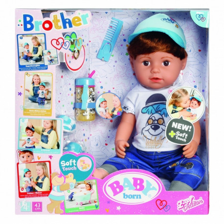 BABY BORN Soft Touch Bro ther