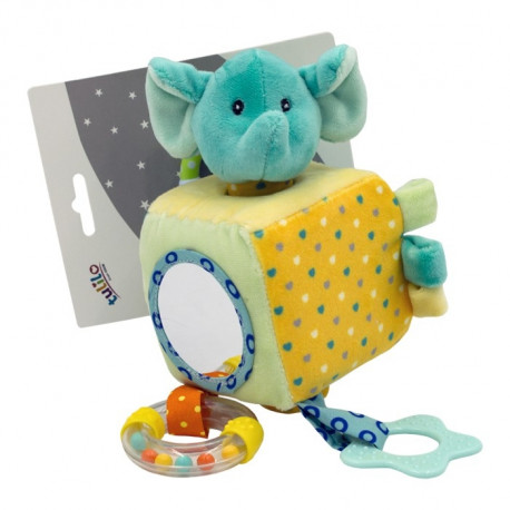 Axiom Plush cube with accessories - Elephant