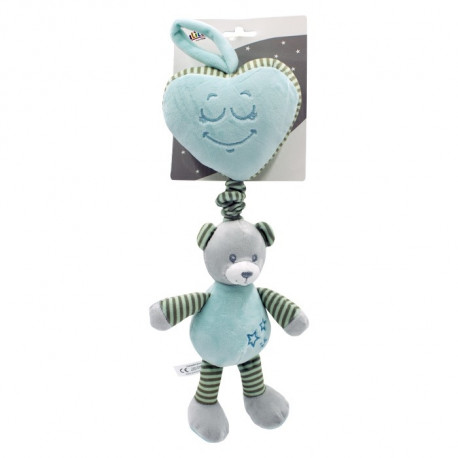 Axiom muusikaga mänguasi Music Box Mint Teddy Bear 35cm