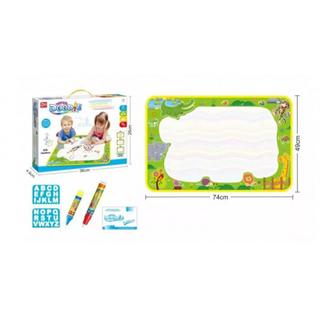 Coloring mat with water - Animals