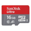 SanDisk mälukaart microSDHC 16GB Ultra Android 98MB/s A1 Class 10 UHS-I + adapter