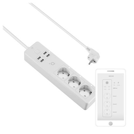 Power Strip SH3103 Smart WiFi EU 3 outlet