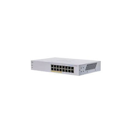 Cisco CBS110 Unmanaged L2 Gigabit Ethernet (10/100/1000) Power over Ethernet (PoE) 1U Grey