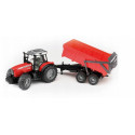 Bruder Massey Ferguson Tractor with trailer