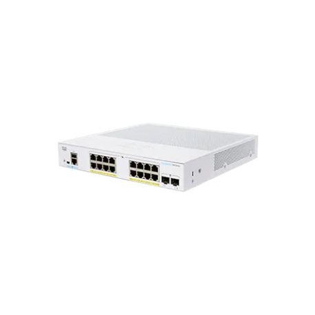 Cisco CBS350-16P-2G-EU network switch Managed L2/L3 Gigabit Ethernet (10/100/1000) Silver