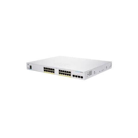 Cisco CBS250-24FP-4X-EU network switch Managed L2/L3 Gigabit Ethernet (10/100/1000) Silver