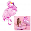 Party&Deco Fooliumist õhupall "Flamingo" - 70 x 95 cm, roosa