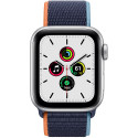 Apple Watch SE GPS + Cellular 40mm Sport Loop, silver/deep navy (MYEG2EL/A)