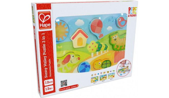 Hape pusle Sunny Valley 3in1 E1601A