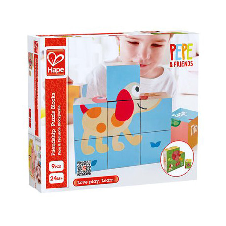 Hape puzzle cubes E0452A