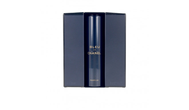 CHANEL BLEU eau de parfum vaporizador twist & spray refillable 3 x 20 ml