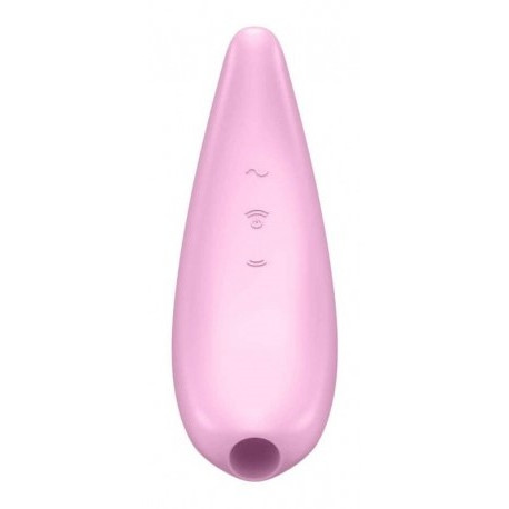 Satisfyer air impulse vibrator Curvy 3+, pink