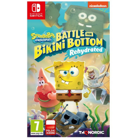 Nintendo Switch game SpongeBob SquarePants: Battle for Bikini Bottom PL