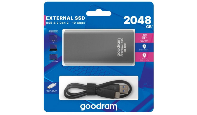 SSD external HL100 2TB