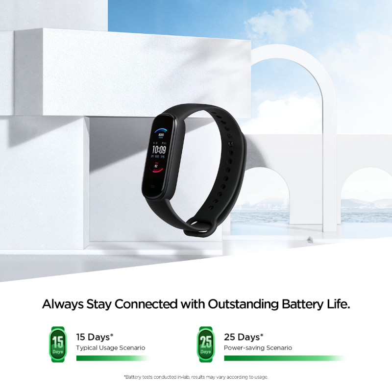 Huami Amazfit activity tracker Band 5, orange - Activity trackers -  Photopoint