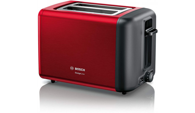 Bosch Compact Toaster Design Line TAT3P424DE (red / black)