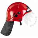 Fire helmet with quick