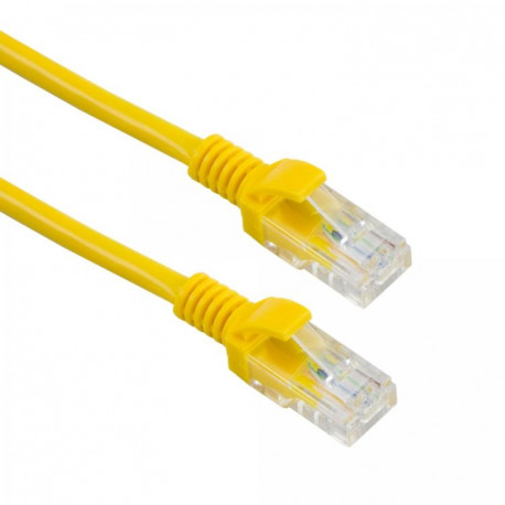Sbox UTP-05Y UTP CAT5E 0.5 m Yellow