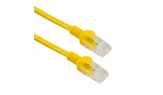 Sbox UTP-05Y UTP CAT5E 0.5 m Yellow