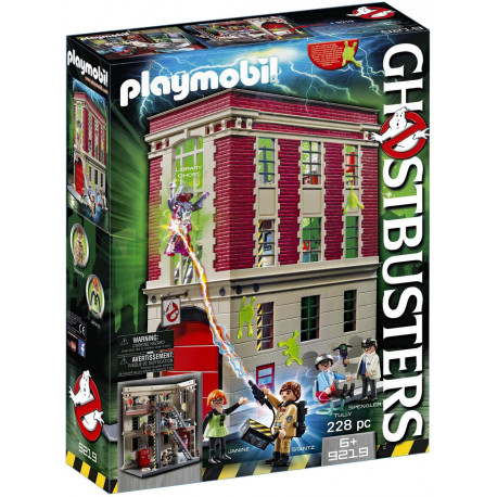 Playmobil mängukomplekt Ghostbusters Firehouse (9219)
