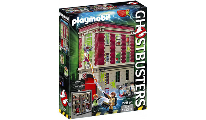 Playmobil play set Ghostbusters Firehouse (9219)
