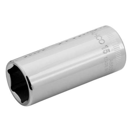 Deep hexagon socket A6800SM 7mm 1/4"