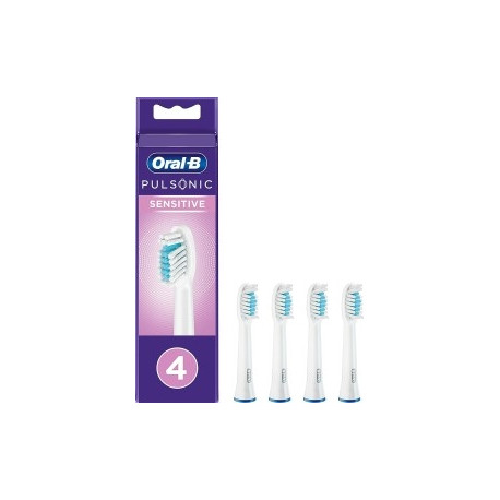Braun Oral-B toothbrush head Pulsonic Sensitive 4pcs