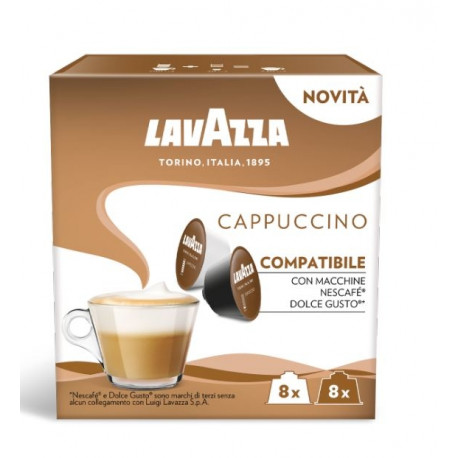 Kohvikapslid LAVAZZA Cappuccino, Dolce Gusto, 16tk