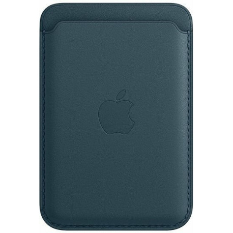 Apple kaarditasku iPhone Leather Wallet + MagSafe, sinine
