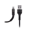 Maxlife MXUC-01 cable USB - USB-C 2A black Fast Charge