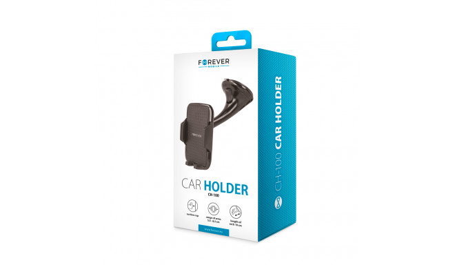 Forever car holder for windshield CH-100 black