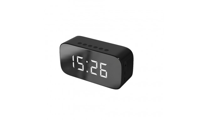 Setty Bluetooth speaker Mirror clock GB-200 black