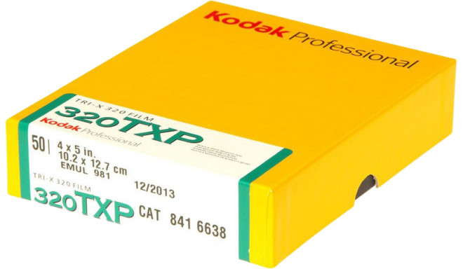 KODAK TRI-X PAN TXP 4X5 50 SHEETS