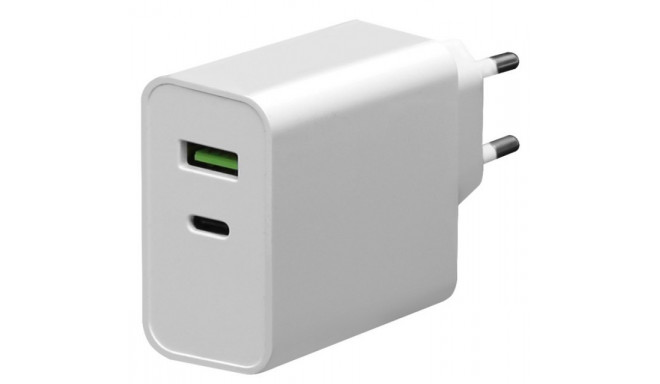 Platinet charger USB/USB-C 45W (PLCUPD45W)