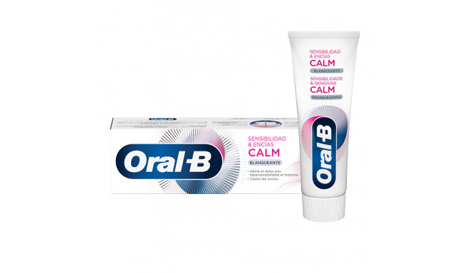 ORAL-B SENSIBILIDAD & ENCÍAS CALM blanqueante dentífrico 75 ml