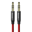 Baseus Yiven audio cable 3,5 mm - 3,5 mm (mini-jack) 1,5 m red-black M30