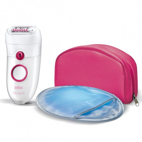 (V) Akcija! BRAUN epilators (rozā)